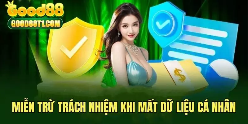 Miễn trừ trách nhiệm khi mất dữ liệu cá nhân